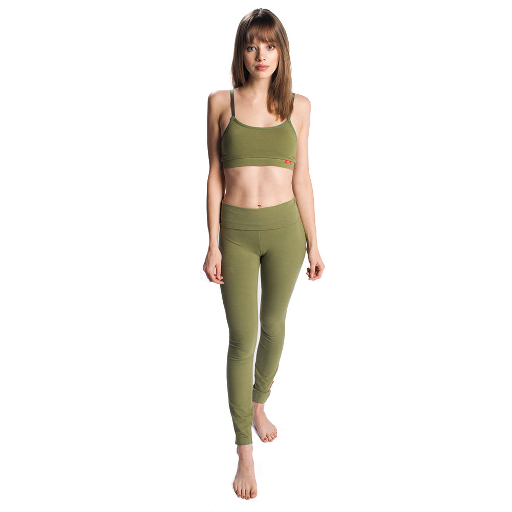  World of Leggings® Made in The USA Cotton Foldover