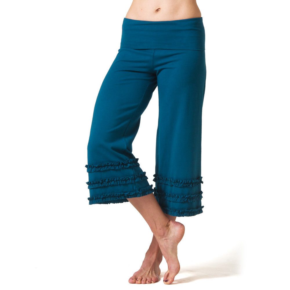 Wisdom Fold Over Yoga Pants - Charcoal – Beckons Inspired Clothing
